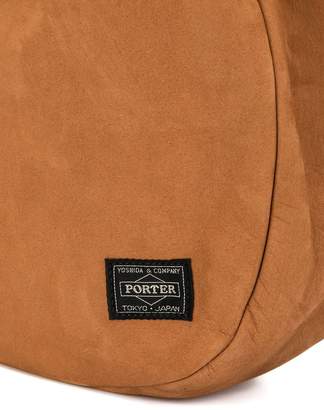 Porter-Yoshida & Co logo patch drawstring bag