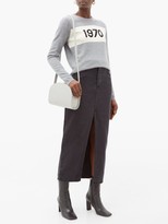 Thumbnail for your product : Bella Freud 1970-intarsia Cashmere Sweater - Grey