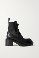 Thumbnail for your product : Bottega Veneta Leather Ankle Boots - Black - IT34