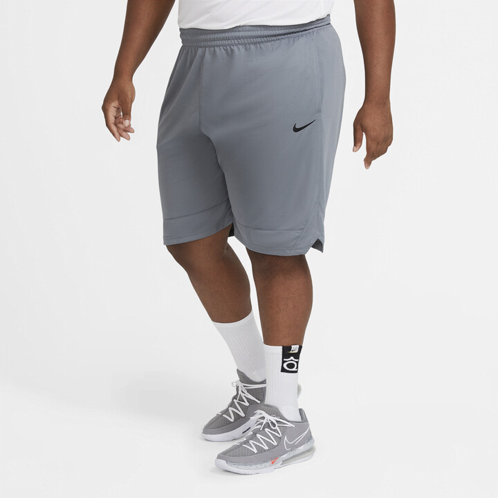 Nike Men's DriFIT Icon Basketball Shorts in Grey ShopStyle