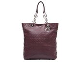 Thumbnail for your product : Christian Dior Pre-Owned Bordeaux Lady Soft Shopper Tote Bag