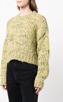 Thumbnail for your product : Frame Marbled Crew Neck Jumper