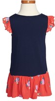Thumbnail for your product : Splendid Flutter Sleeve Dress (Toddler Girls)