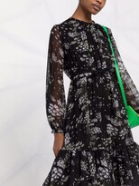 Thumbnail for your product : Giambattista Valli Floral-Print Ruffled Dress