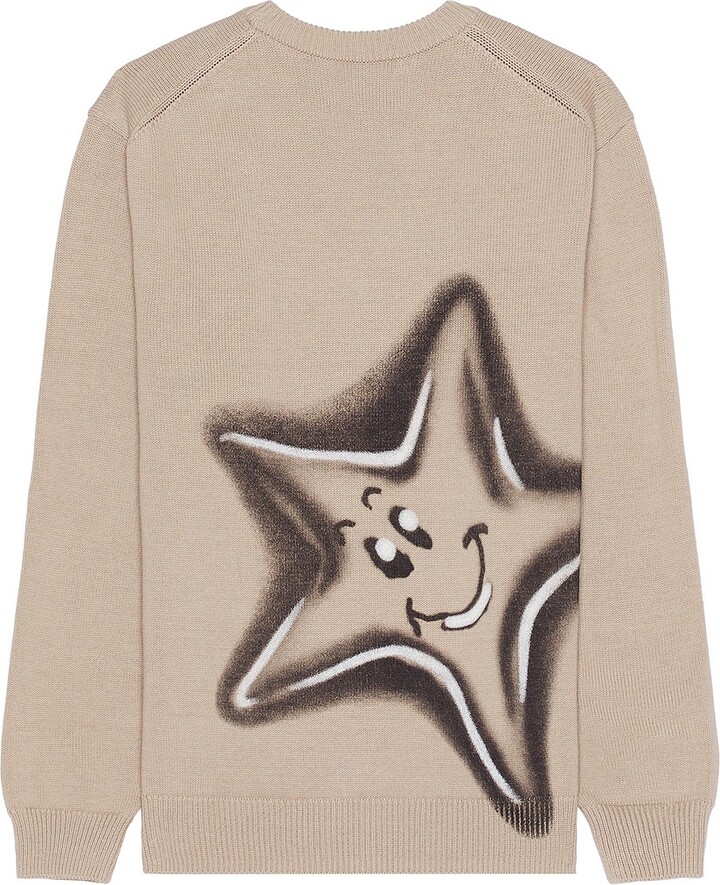 This Is Never That thisisneverthat Star Knit Sweater in Brown