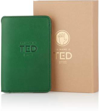 My Name Is TED - Emerald Stairway Wallet With Luxury Suede