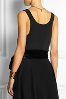 Thumbnail for your product : Dolce & Gabbana Velvet waist belt