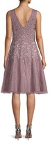 Thumbnail for your product : Aidan Mattox Embellished Fit & Flare Midi Dress