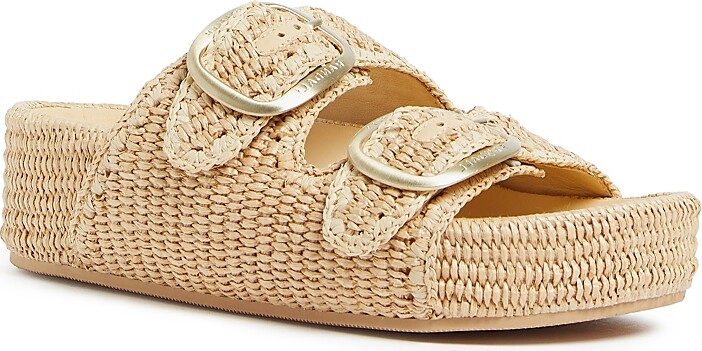 Loeffler Randall Women's Woven Buckled Espadrille Platform Sandals -  ShopStyle