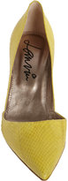 Thumbnail for your product : Lanvin Snakeskin Low-Cut Pump
