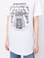 Thumbnail for your product : Emporio Armani graphic-print short-sleeved T-shirt