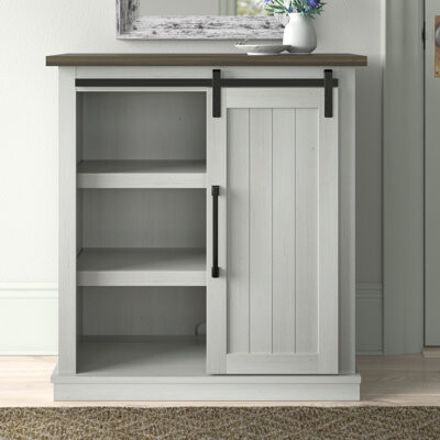 Three Posts Lowman Accent Cabinet with Sliding Barn Door - ShopStyle  Entryway