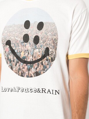 KAPITAL 'Love & Peace & Rain' T-shirt - ShopStyle