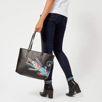 Paul Smith Women's Croc Mini Shopper Bag - Black