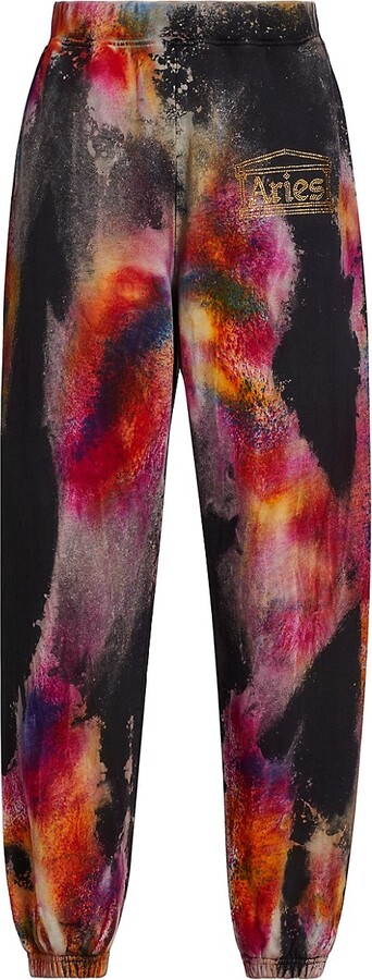 Aries Unisex Colourspray Sweatpants - ShopStyle Activewear Pants 