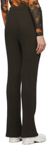 Thumbnail for your product : Marques Almeida Khaki Knitted Lounge Pants