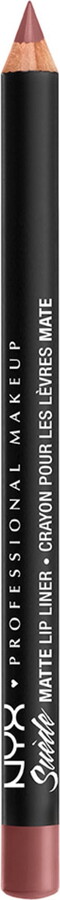 NYX Professional Makeup Suede Matte Lip Liner, velvet smooth matte finish, vegan formula Whipped Caviar
