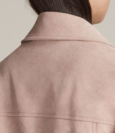 Thumbnail for your product : AllSaints Oversized Plait Biker Jacket