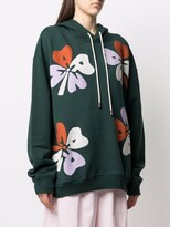 Thumbnail for your product : Marni Floral-Embroidered Hoodie