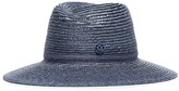 Thumbnail for your product : Maison Michel Blue Straw Weave Hat