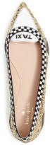 Thumbnail for your product : Kate Spade Go Glitter Taxi Flats