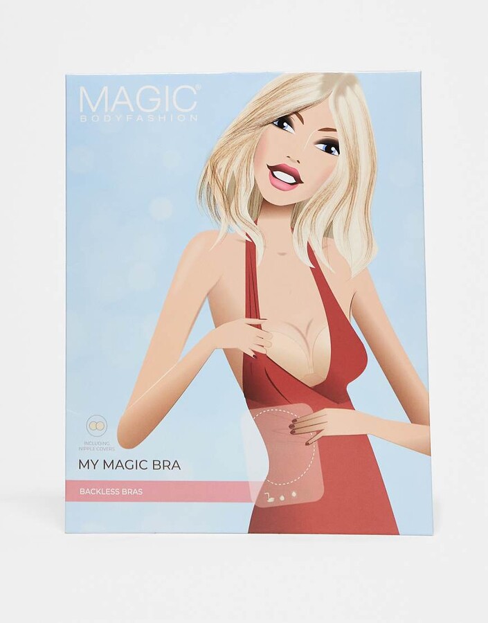 Magic Bodyfashion My flat pack reusable stick on bra in beige
