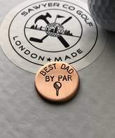 Thumbnail for your product : Co Sawyer Golf Personalised Copper Golf Ball Marker