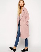 Thumbnail for your product : ASOS COLLECTION Cocoon Coat