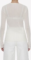 Thumbnail for your product : Jil Sander Sheer Long-Sleeved Top