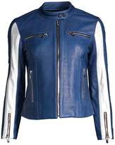 Thumbnail for your product : The Mighty Company Verno Stripe Moto Jacket