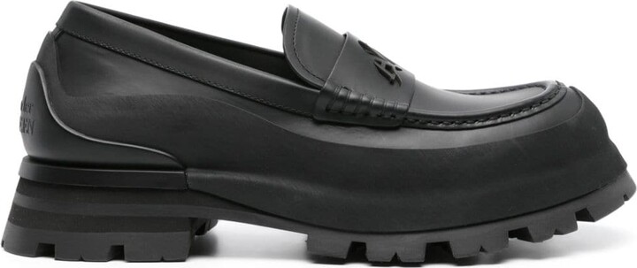Alexander McQueen Flat Shoes Blacks And Greys