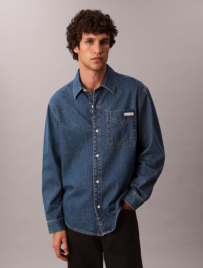 Calvin Klein Jeans Calvin Klein Men's Denim Classic Button-Down Shirt
