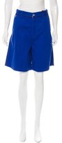 Thumbnail for your product : Just Cavalli Pleat Accent Knee-Length Shorts w/ Tags
