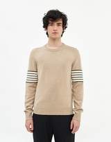 Thumbnail for your product : Maison Margiela Men's Knit Crewneck Sweater in Beige, Size Small | Wool