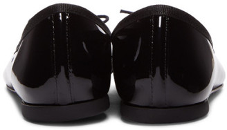 Repetto Black Patent Brigitte Ballerina Flats