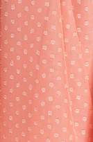 Thumbnail for your product : Tahari Split Sleeve Swiss Dot Chiffon Faux Wrap Dress