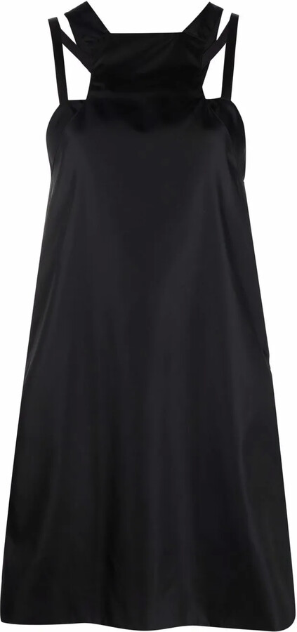 Givenchy Strap-Detail Cut-Out Sleeveless Shift Dress