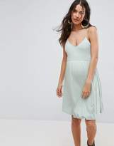 Thumbnail for your product : ASOS Maternity Lace Up Back 90s Skater Dress
