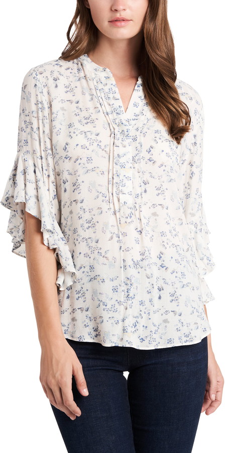 vince camuto flutter sleeve