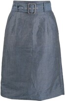 Thumbnail for your product : Vivienne Westwood Pre-Owned 1980s Pinstripe Skirt