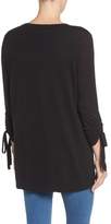 Thumbnail for your product : Halogen Ruched Sleeve Tunic Sweater