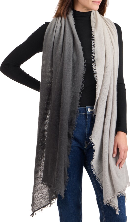 Amicale Dip Dye Cashmere Scarf