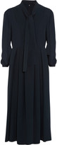 Thumbnail for your product : Burberry Pleated silk-chiffon dress