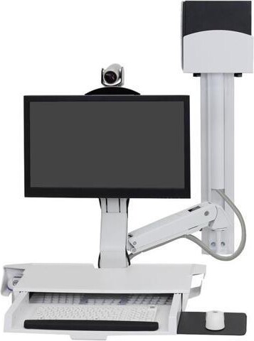 Ergotron 45-594-216 SV Combo System with Worksurface