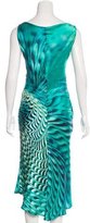 Thumbnail for your product : Roberto Cavalli Silk Printed Dress