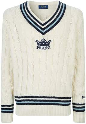 Polo Ralph Lauren Crown Cable Knit Sweater