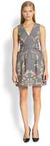 Thumbnail for your product : McQ Floral-Print Origami Dress