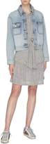 Thumbnail for your product : Current/Elliott 'The Crystal' belted ruched hem linen dress