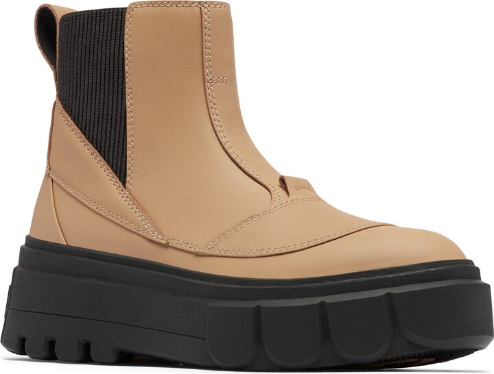 Sorel CARIBOU X Waterproof Platform Chelsea Boot
