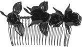 Thumbnail for your product : Jennifer Behr Floral-embellished hair comb